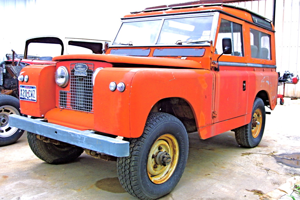 Red Land Rover,