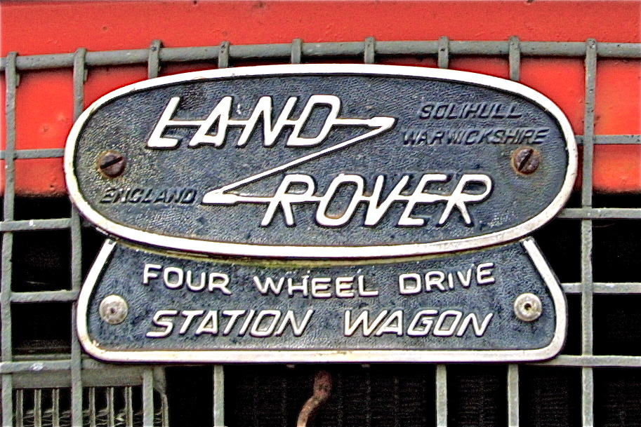Red Land Rover Emblem