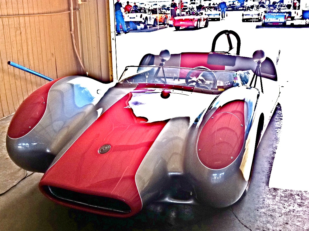 Vintage Dolphin American Race Car