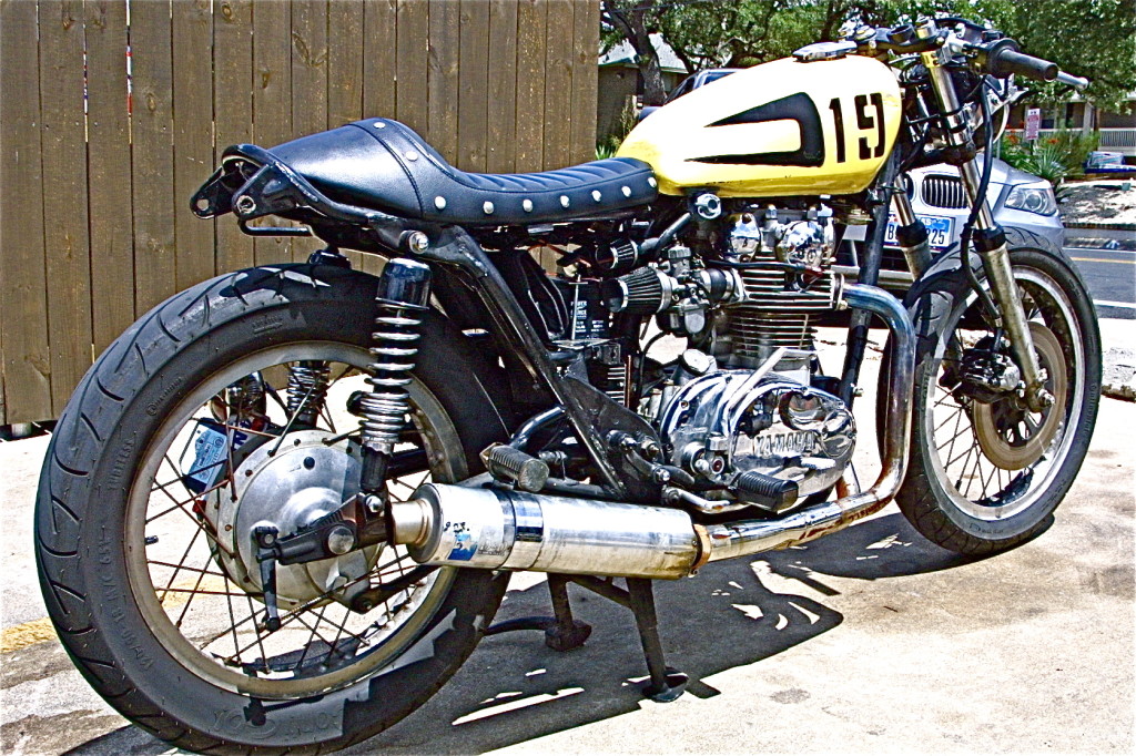 Vintage Yamaha Cafe Racer in Austin TX