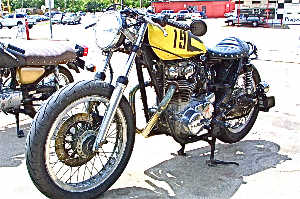 Vintage Yamaha Motorcycle Cafe Racer in Austin TX