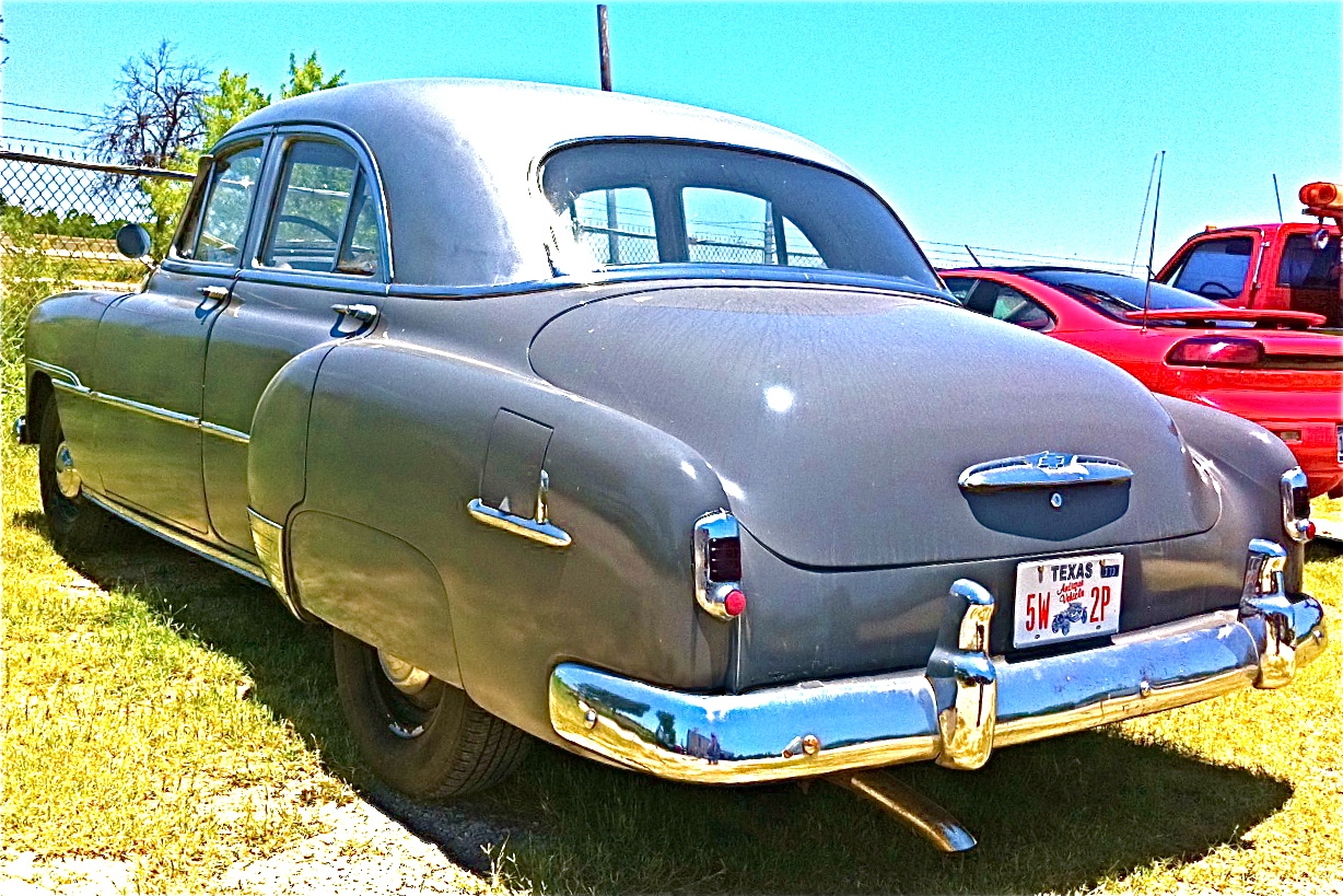 1950 Chevrolet Sedan in Far South Austin, Rear View