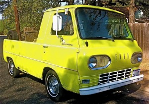1961-67 Ford Flat Nose Econoline Pickup in Travis Heights front