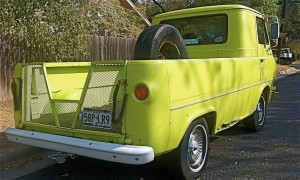 1961-67 Ford Flat Nose Econoline Pickup in Travis Heights rear