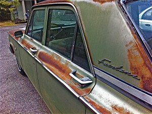 1962 rusty ford fairlane detail s austin