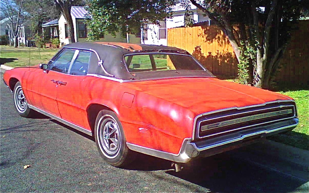 1967 Thunderbird in Austin TX Rear View