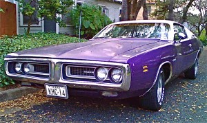 1971 Purple Dodge Charger in Bouldin Creek