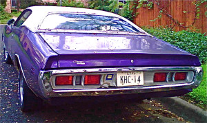 1971 Purple Dodge Charger in Bouldin Creek, Austin