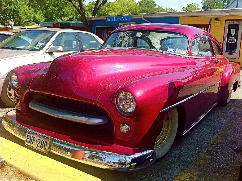 Early 50s Chevy Custom in Austin front view