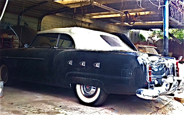 Packard on Sixth St garage