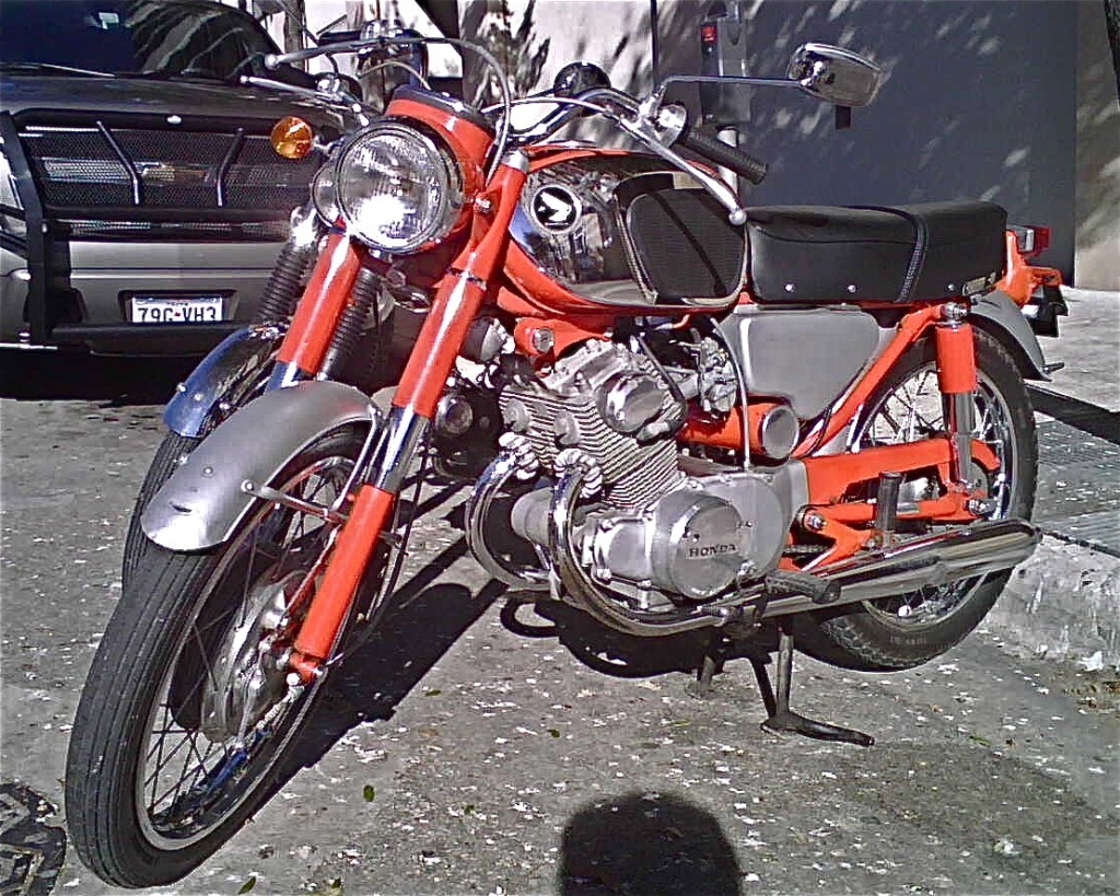 Vintage Honda CB160 Downtown Austin