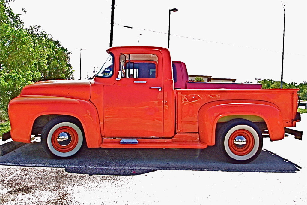 1956 Ford F-100 in Round Rock side 2