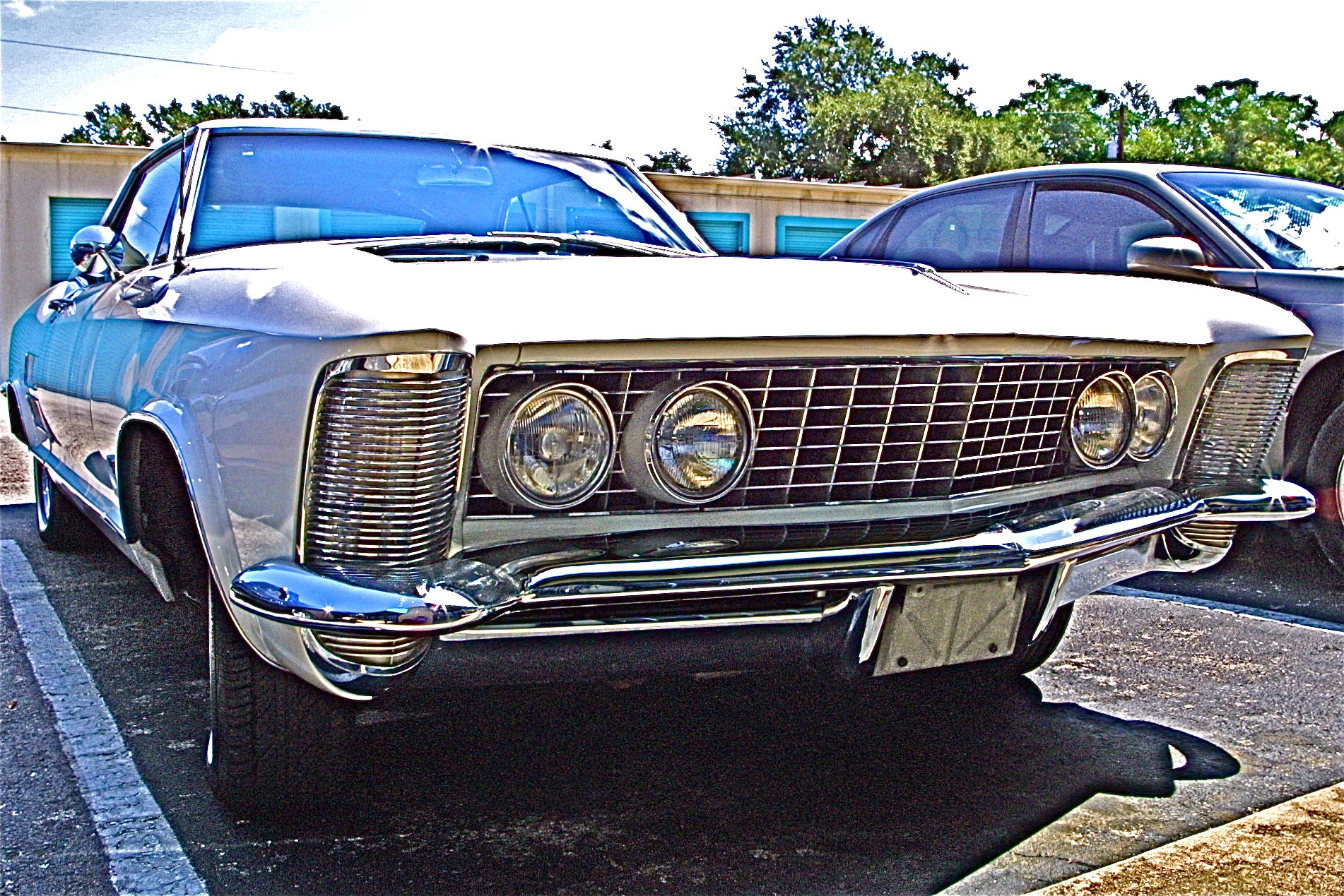 1963 Buick Riviera at Custom Sounds on S. Lamar