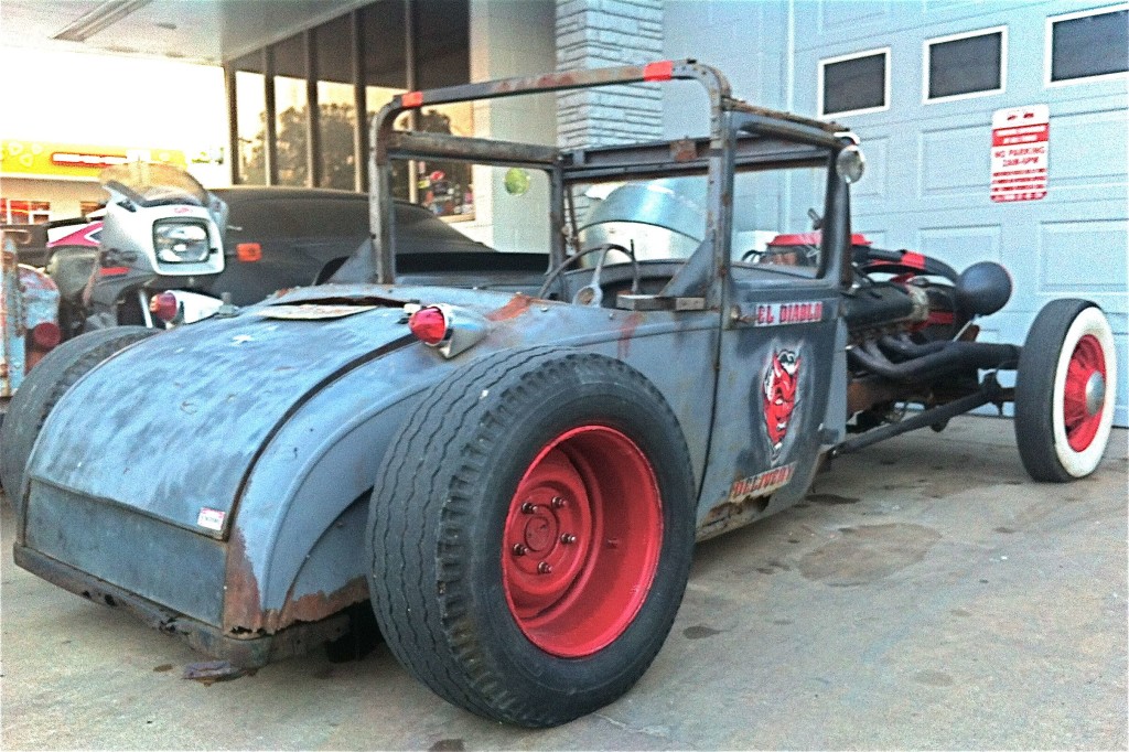 Diablo Rat Rod at Davis Rod and Custom rear