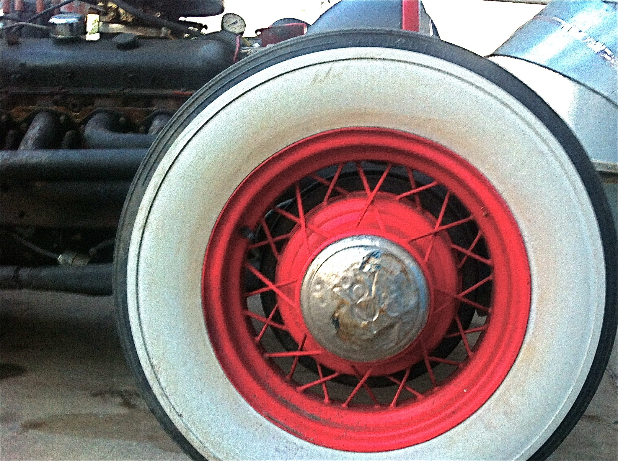 Diablo Rat Rod at Davis Rod and Custom wheel