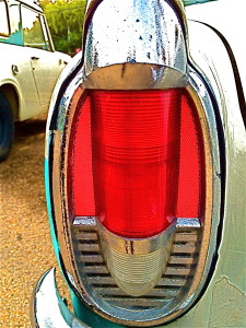 1956 Mercury Sedan in S. Austin left taillight