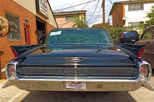 1962 Black Cadillac Coupe deVille at Austin Speed Shop rear
