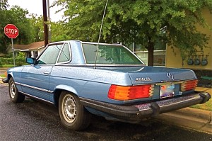 Mercedes Benz 450SL in Hyde Park