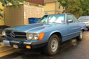 Mercedes Benz 450SL in Hyde Park, Austin Texas