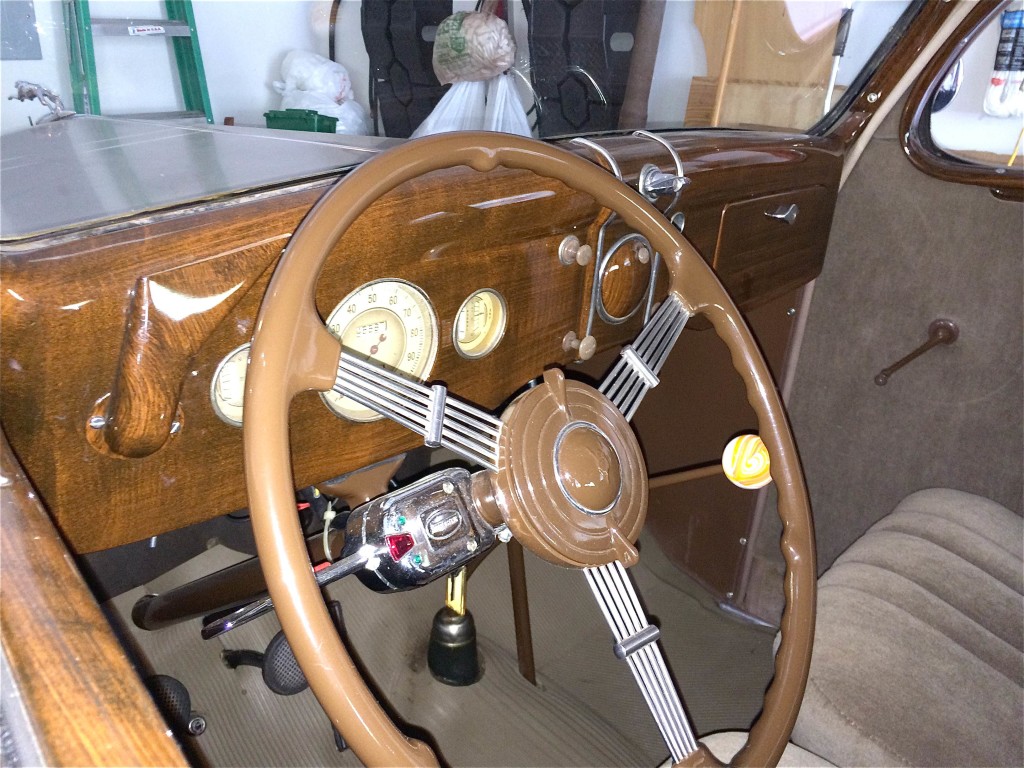 1936 Ford in Austin interior