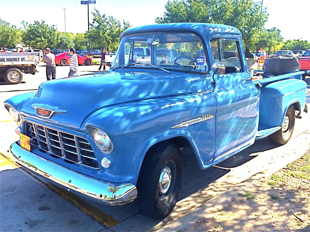 1955 Chevrolet 3200 Pickup at Home Depot Austin