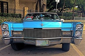 1968 Cadillac Convertible in Austin TX front