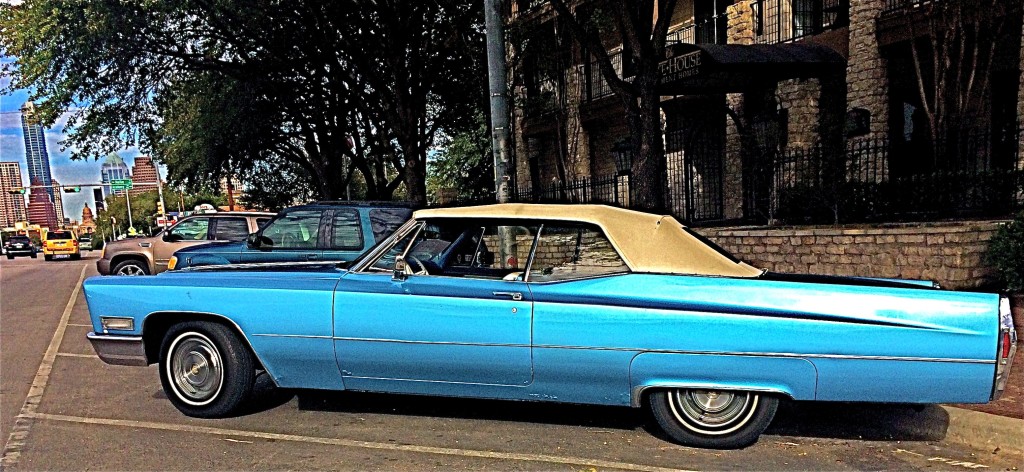 1968 Cadillac Convertible in Austin TX side