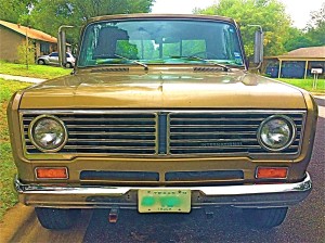 1972 International Pickup in Austin, front
