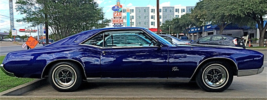 1967 Buick Riviera in Austin TX, side view