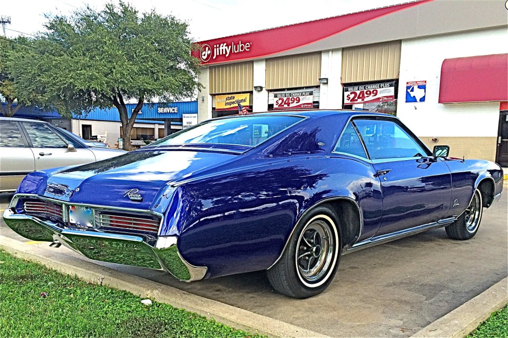 1967 Buick Riviera in Austin TX,rear quarter