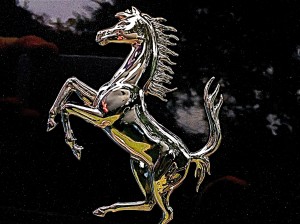 Ferrari California in Austin TX Emblem