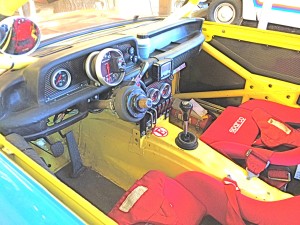 Terry Sathers's BMW 2002 Race Car interior