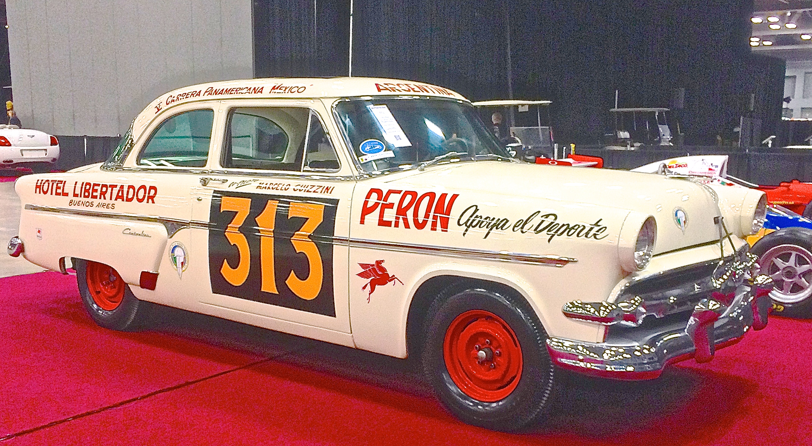 Historic 50s Ford Sedan Race car