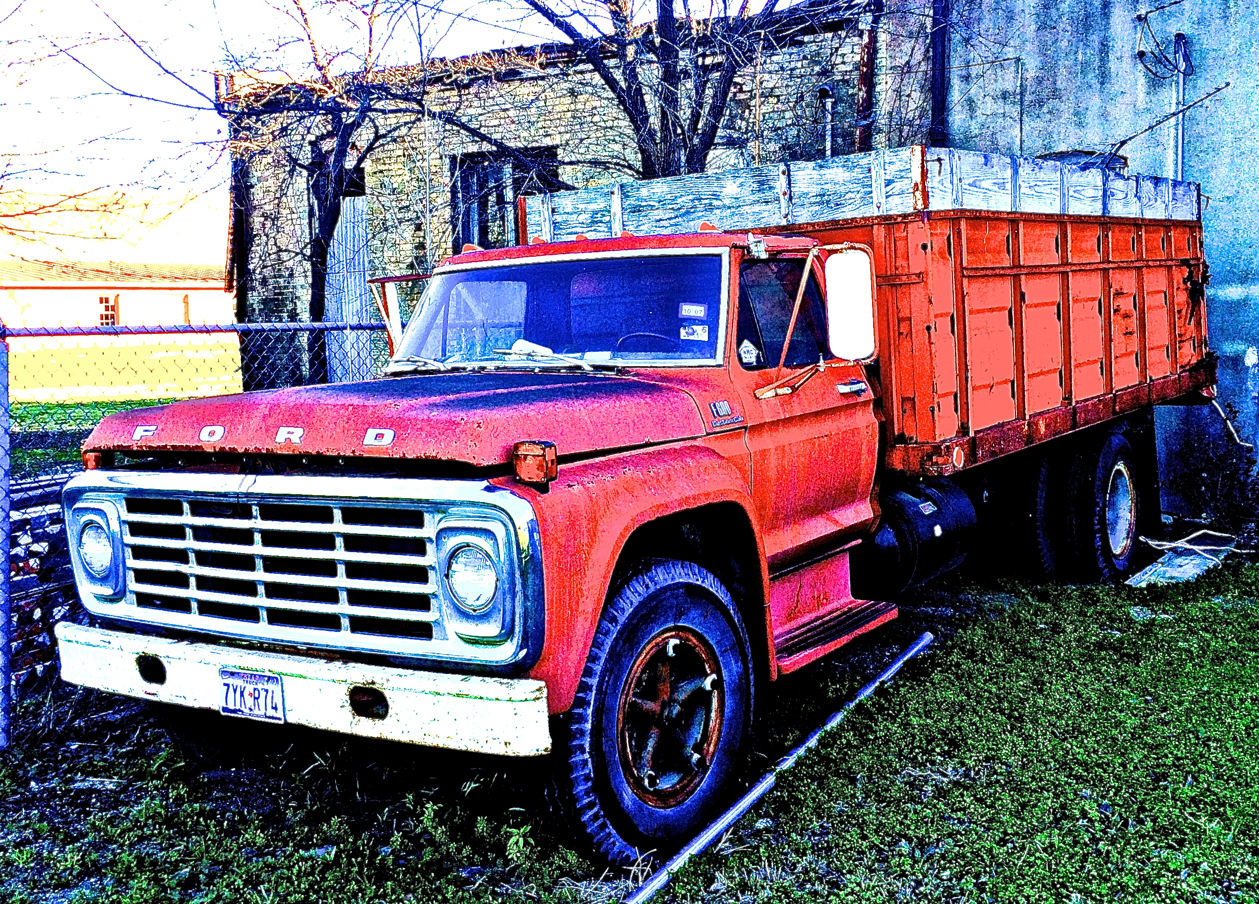 47 Ford stake bed truck #3