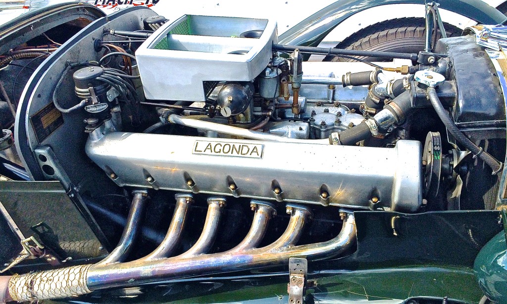 1939 Lagonda V12 Le Mans in Austin TX engine