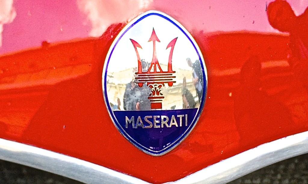 1939 Maserati 4CL  in Austin Texas emblem
