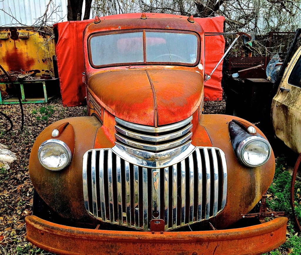 1946 Truck in Austin TX front