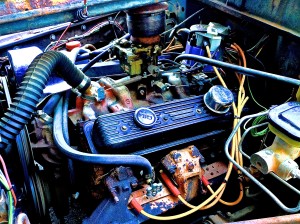 1950 Dodge Custom Pickup engine