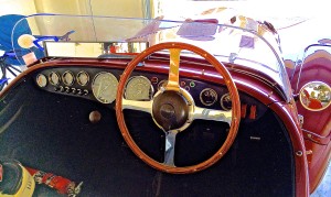 1952 Allard K2 in Austin TX interior