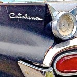 1959 Pontiac Catalina in Austin TX rear fender