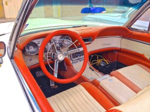 1963 Thunderbird in Austin TX interior