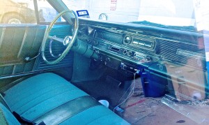 1964 Pontiac Catalina Safari Wagon in Austin TX.interior