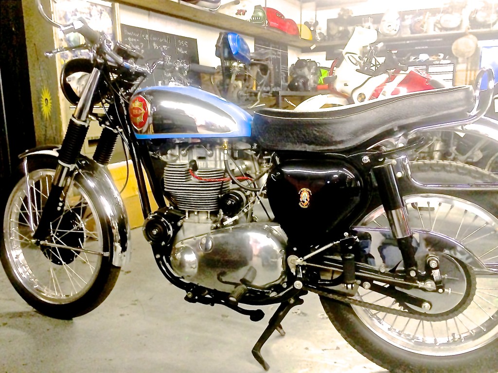 Early 60s BSA 500 at Revival Cycles