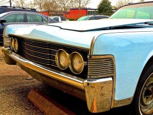 Lincoln Continental in Austin TX  front