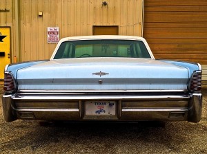 Lincoln Continental in Austin TX  rear