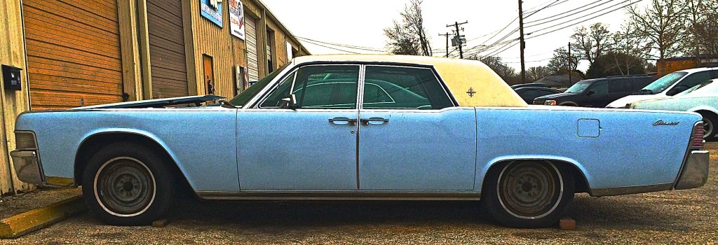 Lincoln Continental in Austin TX  side