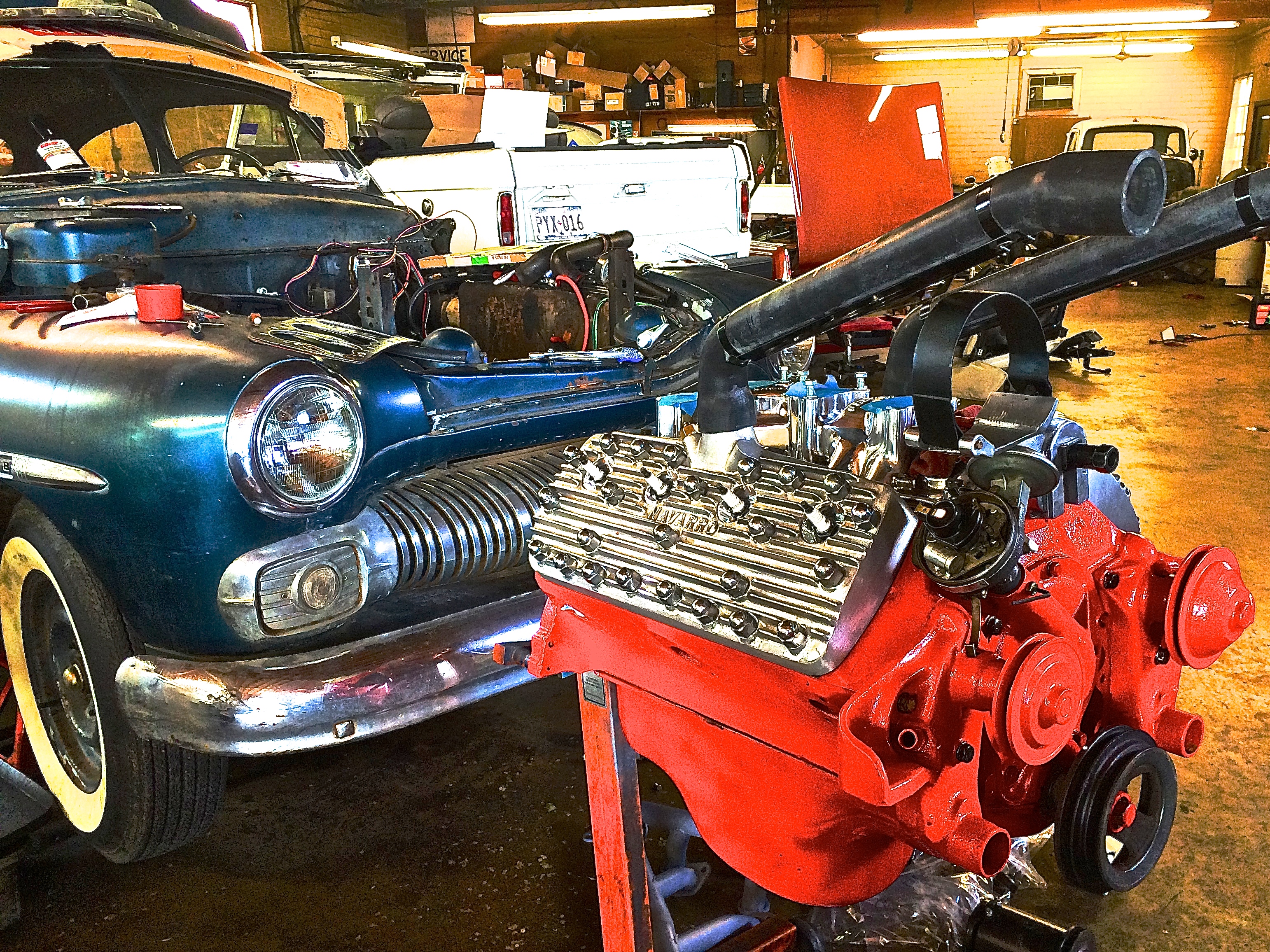 1950 Mercury Custom at Daves Perfection, Austin Texas