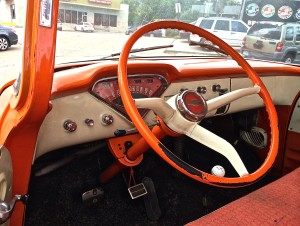 1957 Chevrolet Cameo 3124 Pickup in Austin TX interior