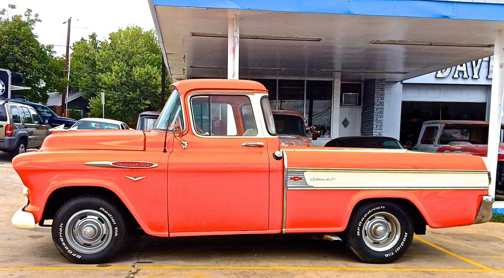 1957 Chevrolet Cameo 3124 Pickup in Austin TX side