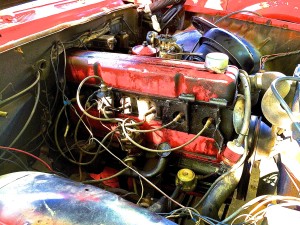 1961 Chevrolet Brookwood engine